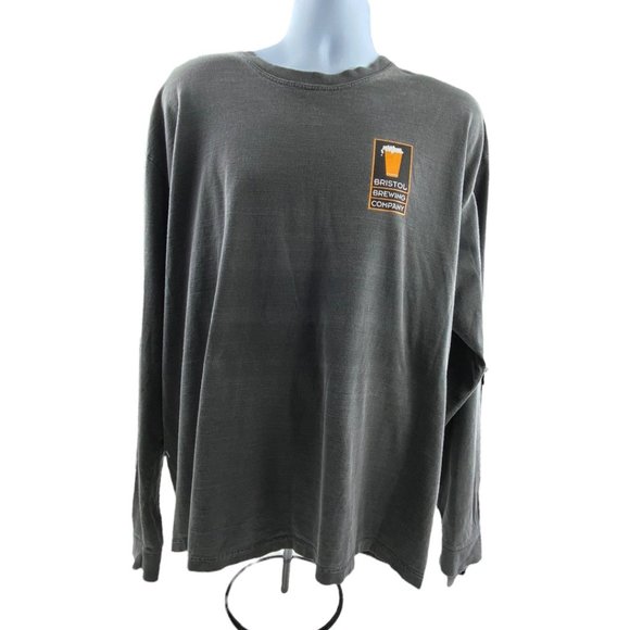 Winter Warlock Oatmeal Stout Brewery Long Sleeve Tee Men's size 2XL - Picture 2 of 6